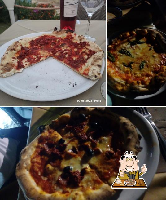 Scegli tra le molte varianti di pizza