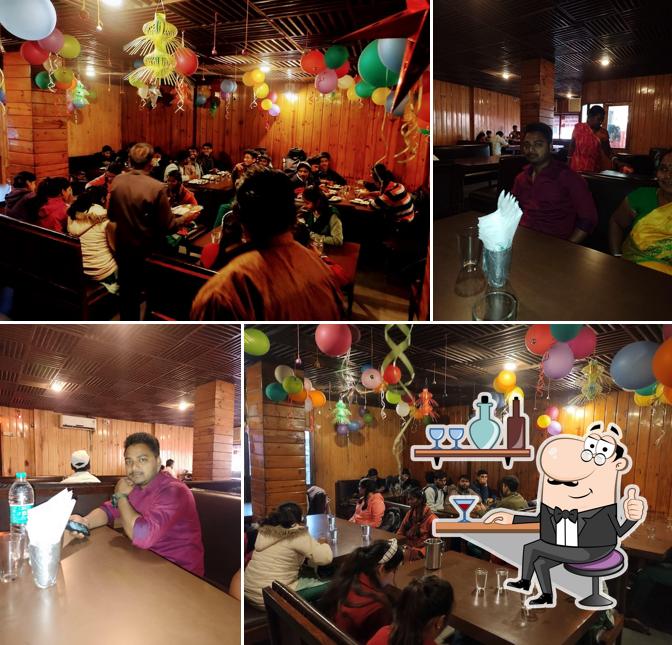 The interior of Kaveri Restaurant