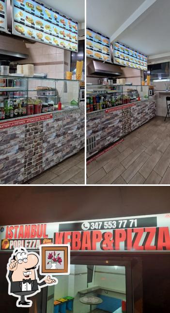 Gli interni di Istanbul porlezza kebap & pizza