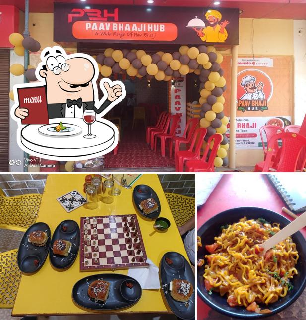 Meals at Paav Bhaaji Hub