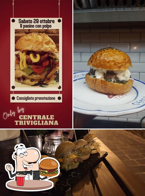 Concediti un bell'hamburger a Centrale Trivigliana
