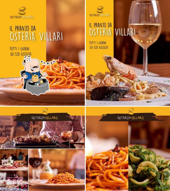 Cibo al Osteria Villari