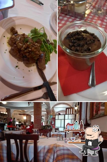 Dai un'occhiata agli interni di Antica Trattoria Moretto