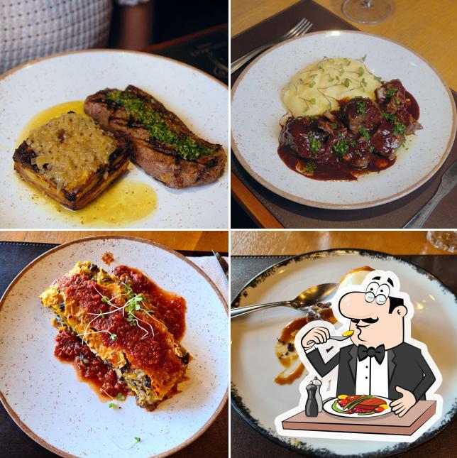 Platos en Cantucci Osteria Águas Claras