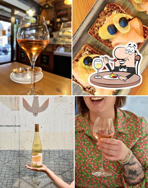 La cibo e bevanda del ristorante