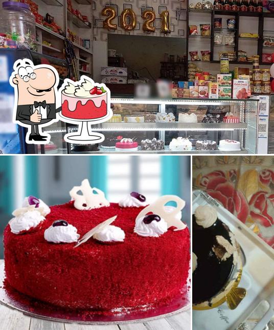 Red velvet cake at Cake Me