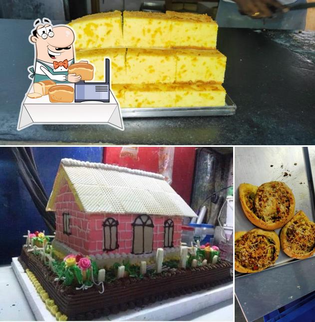 Garlic bread at MS WAYNAD MILK BREAD