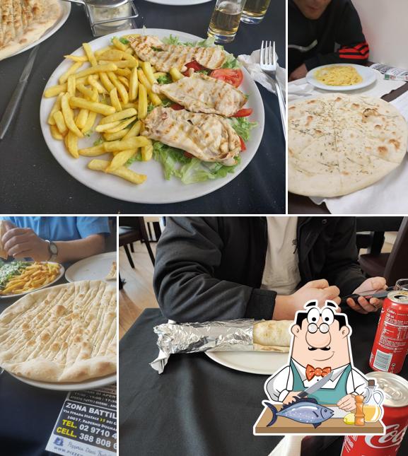 Salmone grigliato al Ristorante Dieci Fratelli