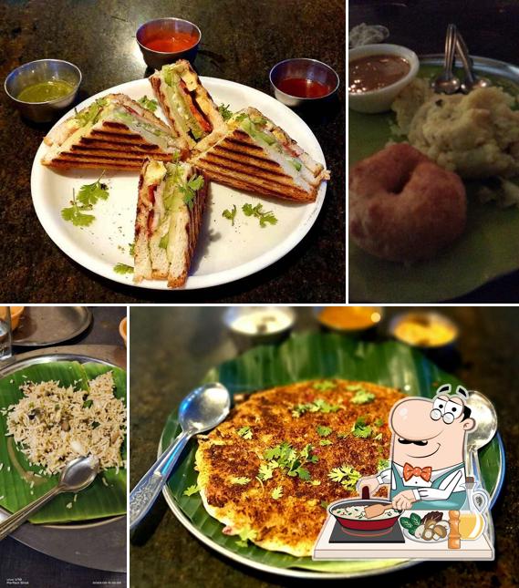 Fried rice at Udipi Hotel Sudha