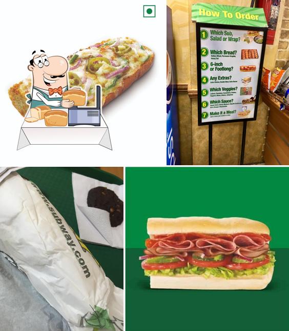Garlic bread at Subway