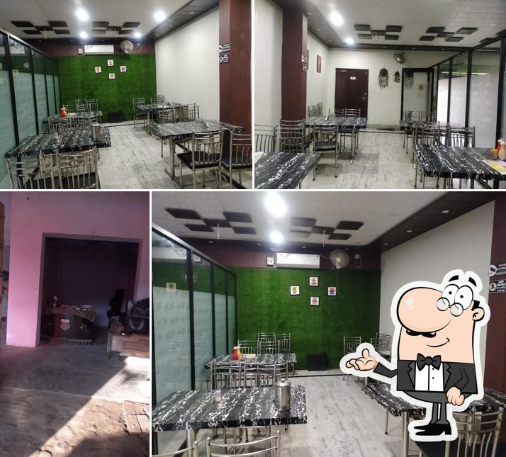 The interior of Utsav Green Hotel AND Restaurant