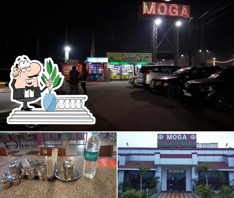 The photo of exterior and food at Moga Punjabi Tadka