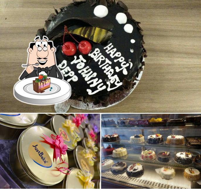 Chocolate cake at Just Bake