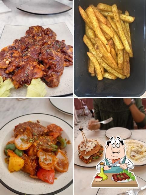 Baby back ribs at Pink Salt Resto Cafe