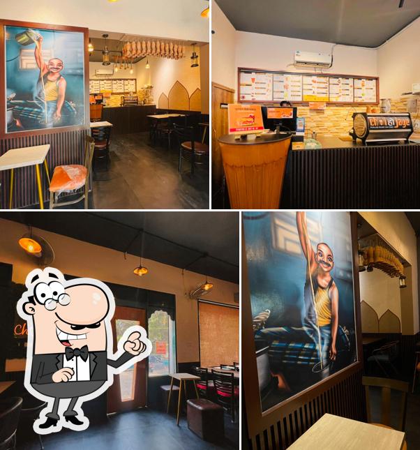 The interior of Chai Ho Jaye - Open 24/7