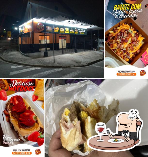 Comida em The Dog & Burger