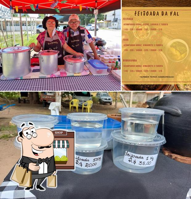 Veja imagens do exterior do Feijoada da Val
