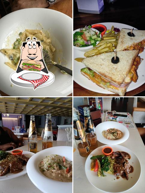 Club sandwich at Gilly's Super Bar - St. Mark's Road (closed)