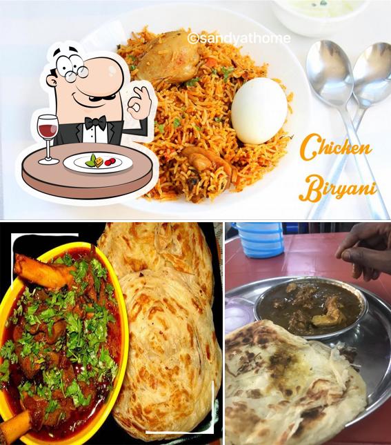This is the picture displaying food and beverage at Munna Parotta Centre (Munna Bhai)
