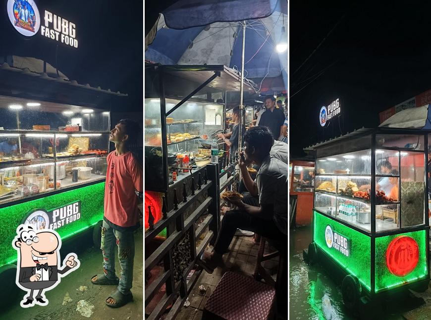 The interior of PUBG Fast Food Cart Erangel