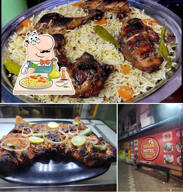 Food at VNB SAGAR HOTEL & RESTAURANT