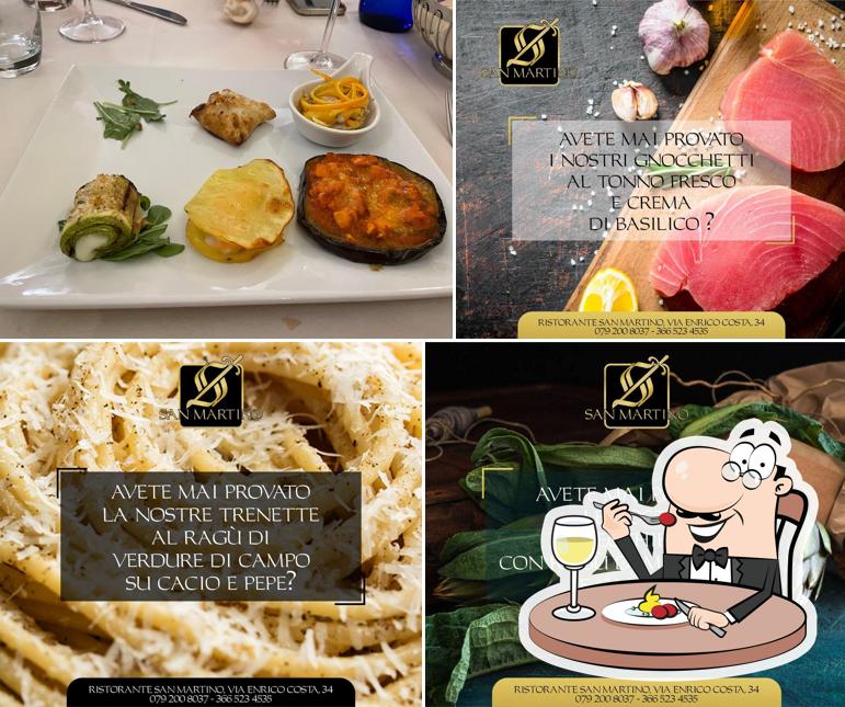 Cibo al Ristorante San Martino