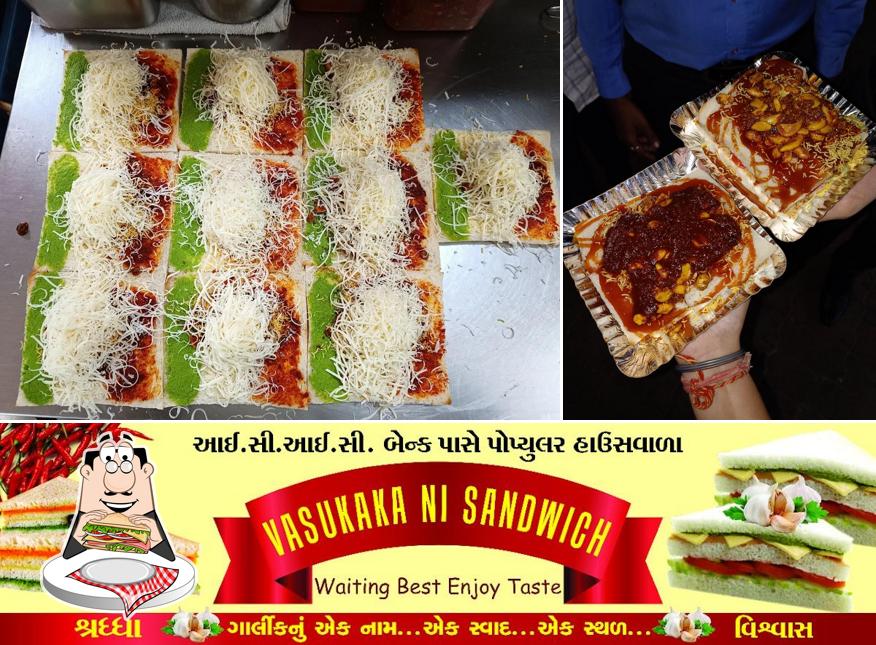 Club sandwich at Vasukaka Ni Sandwich