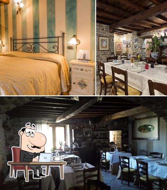 Gli interni di Ca' Cerfogli