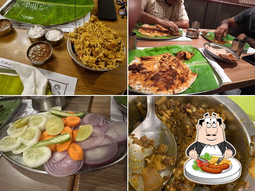 Food at Ponnusamy Hotel