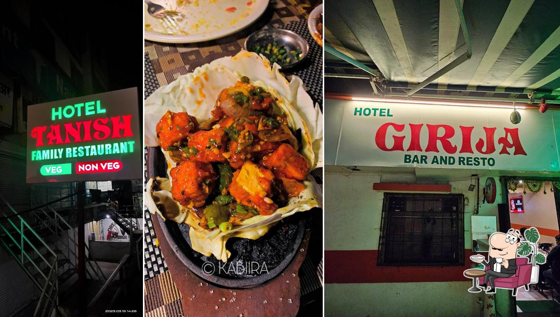The interior of girija resto and bar,Tanish Family Restaurant