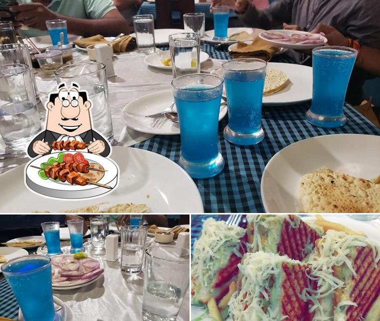 Food at Dolphin Restaurant
