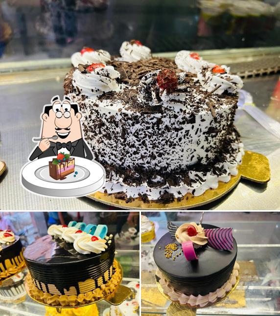 Chocolate cake at Amar Ji Mirchibade Wale