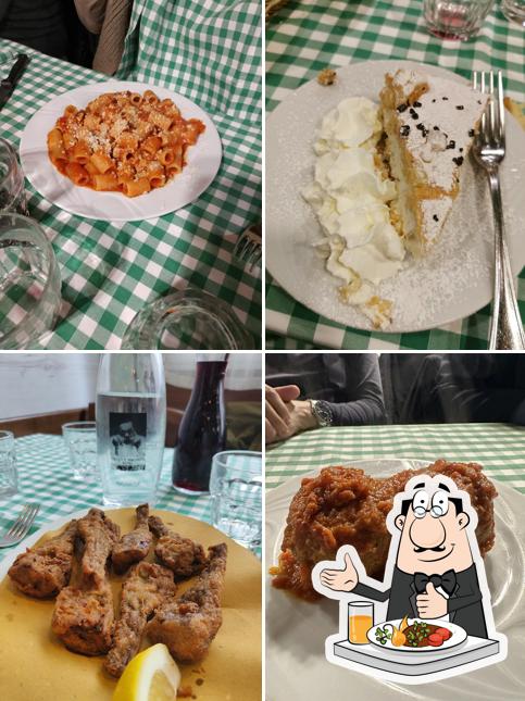 Cibo al Ristorante Cotto e magnato