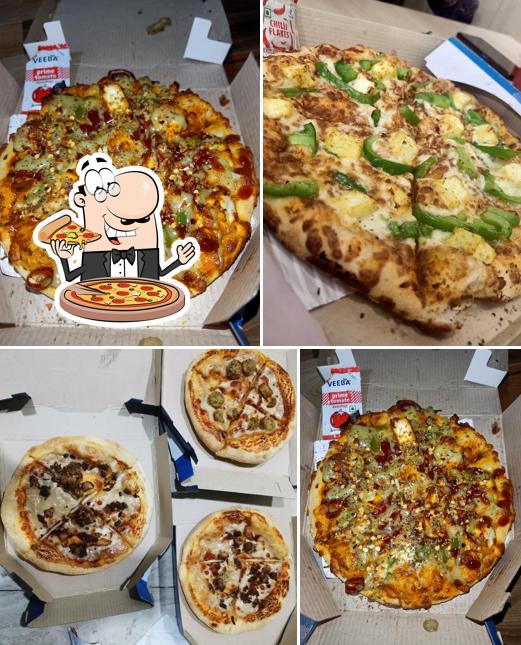 Try out pizza at Domino's Pizza Mhasoba Nagar, Aurangabad