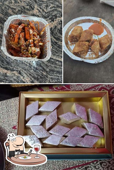 Food at Geeta Sweets