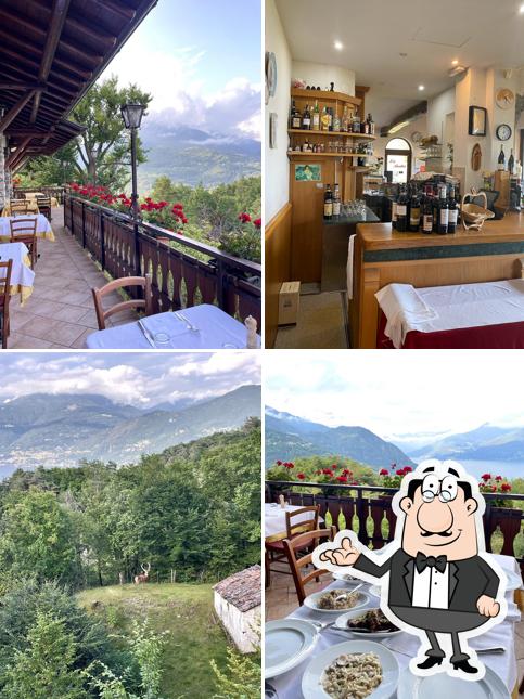 Gli interni di La Baita