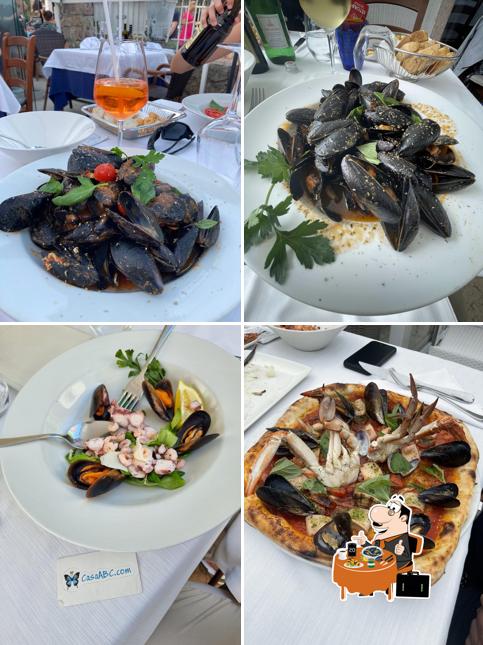 Cozze al Ristorante Pesce di Mare Le Ancore della Bastia