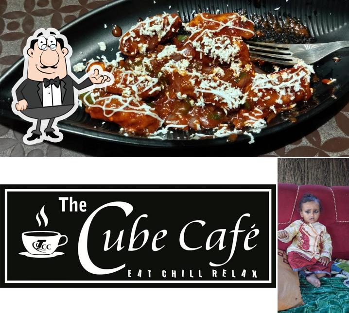 The interior of The Cube Café
