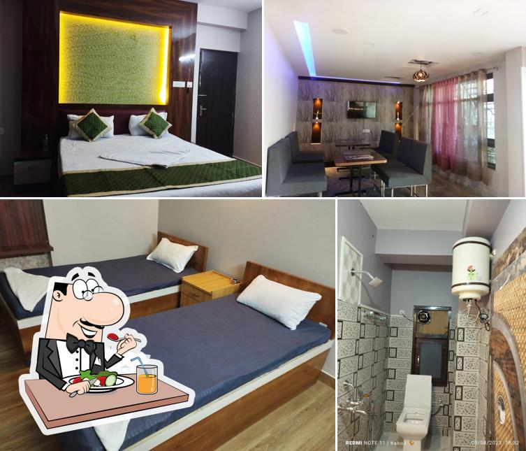 The picture of food and interior at Sireniti Hotel & Restaurant