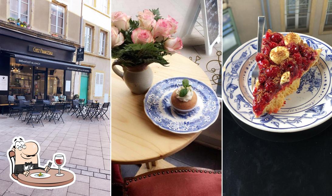 Plats à Chez Franceska - Restauration midi -café et patisseries