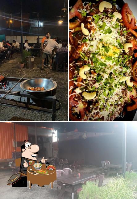 The restaurant's food and interior