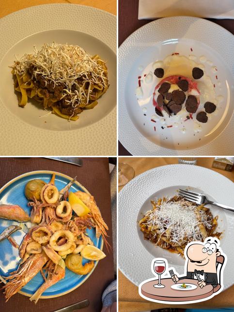 Platti al Osteria al Cantonaccio con alloggio