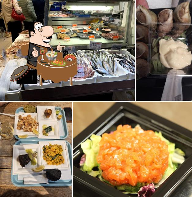 Cibo al Pescheria del Pavaglione