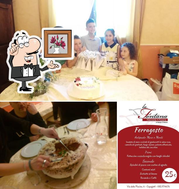 Gli interni di Ristorante Pizzeria La Fontana