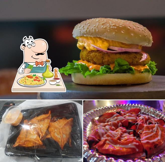 Food at Burger Singh