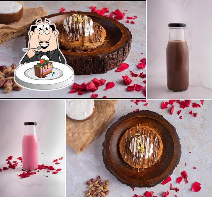 Chocolate cake at Künafa Bytes