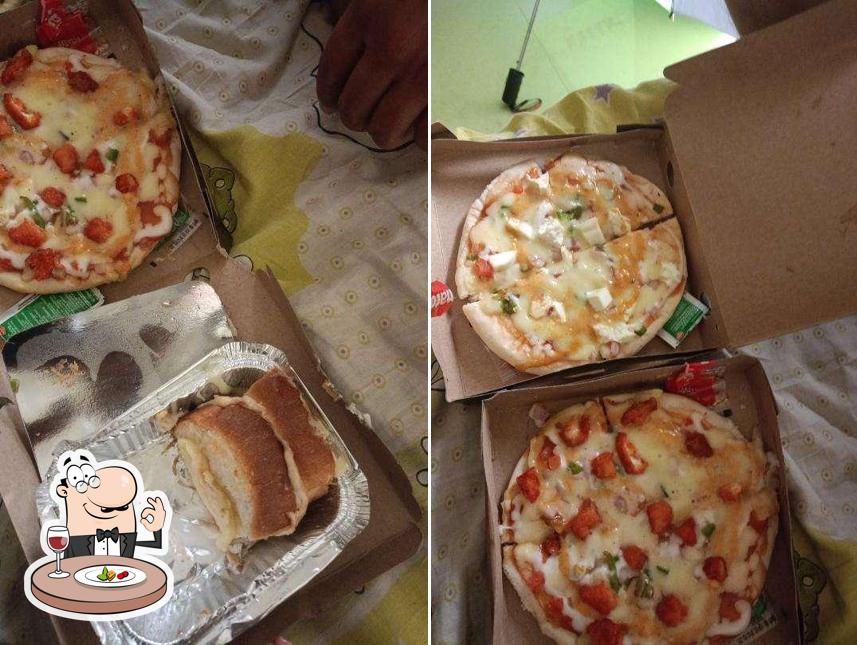 Meals at Pizza Caprina