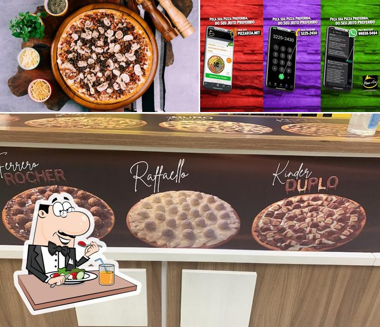A Pizza e Cia se destaca pelo comida e interior