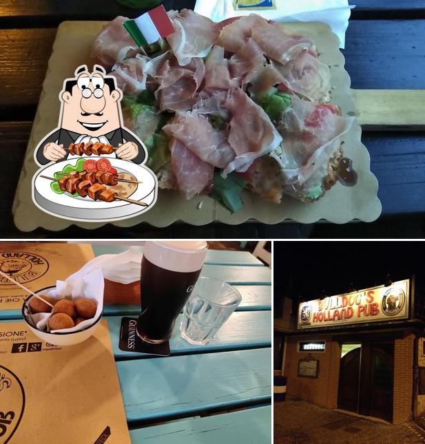 Prosciutto crudo al Bulldog's Holland Pub