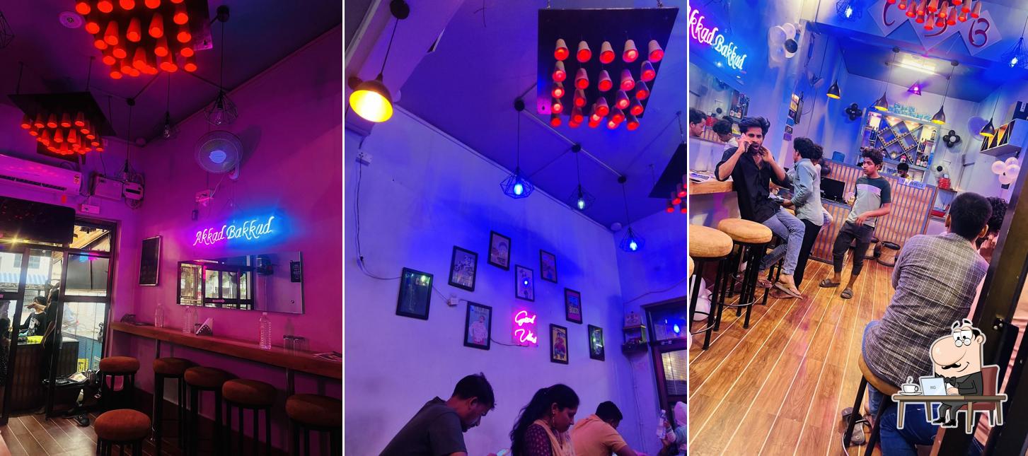 The interior of Akkad Bakkad Restaurant